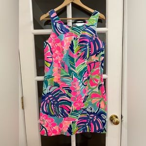 Lilly Pulitzer Cathy Shift in Exotic Garden Floral Sleeveless Dress - size 6